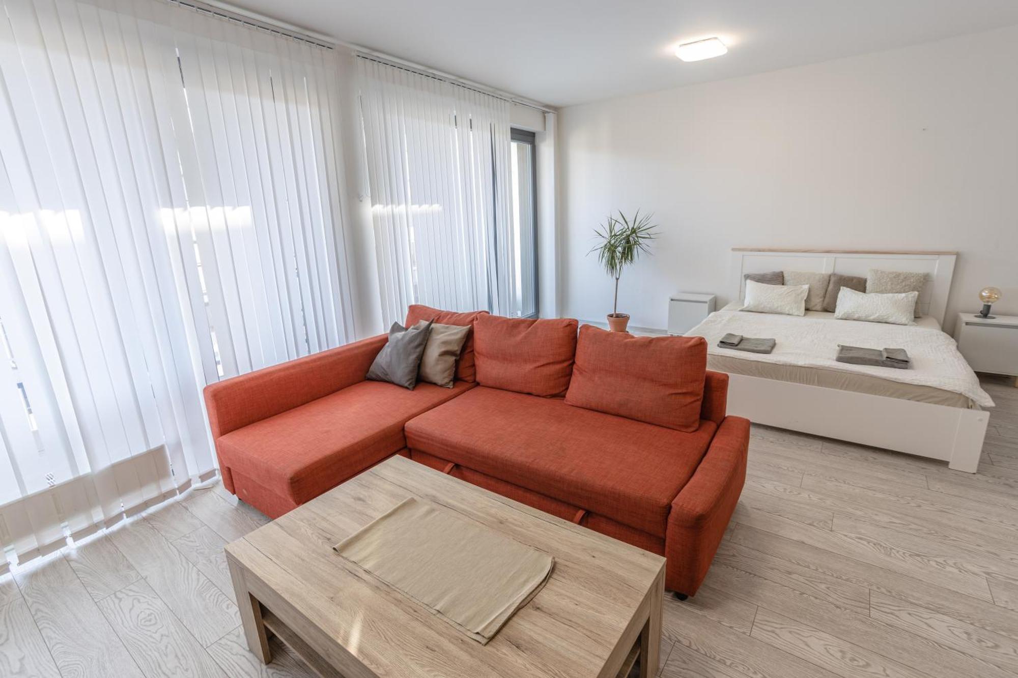 Apartmán Spacious Terrace With Free Private Parking *